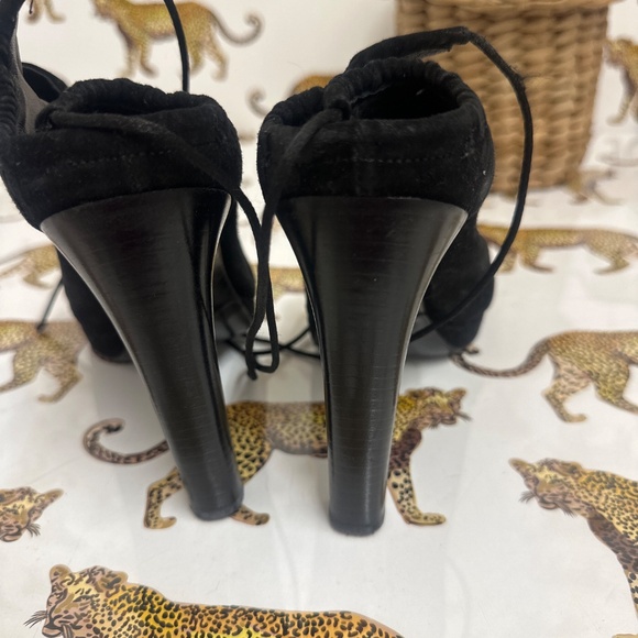 Authentic Gucci suede booties - black size 38 - Picture 3 of 7